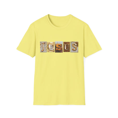 Jesus Block Unisex Softstyle T-Shirt