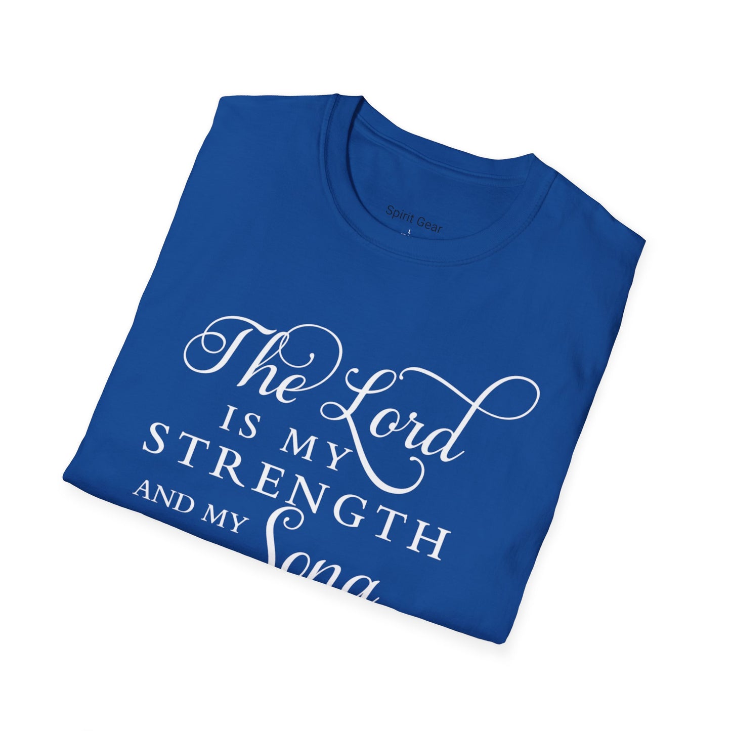 The Lord is My Strength Unisex Softstyle T-Shirt