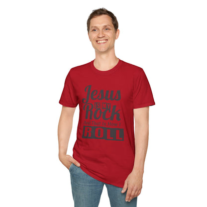 Jesus My Rock Unisex Softstyle T-Shirt