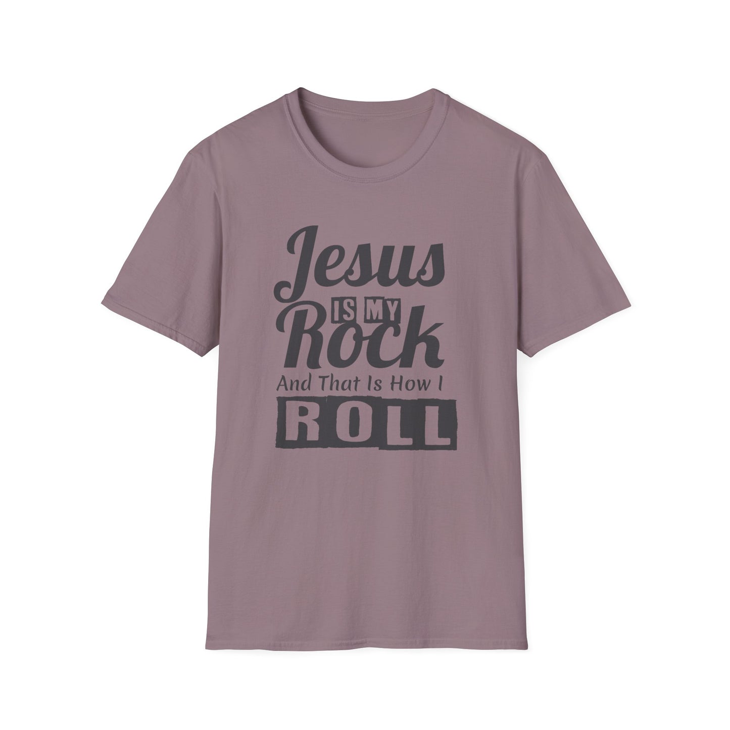 Jesus My Rock Unisex Softstyle T-Shirt