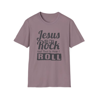 Jesus My Rock Unisex Softstyle T-Shirt