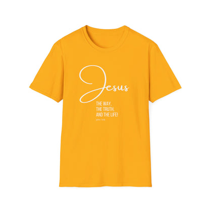JOHN 14:6 Unisex Softstyle T-Shirt