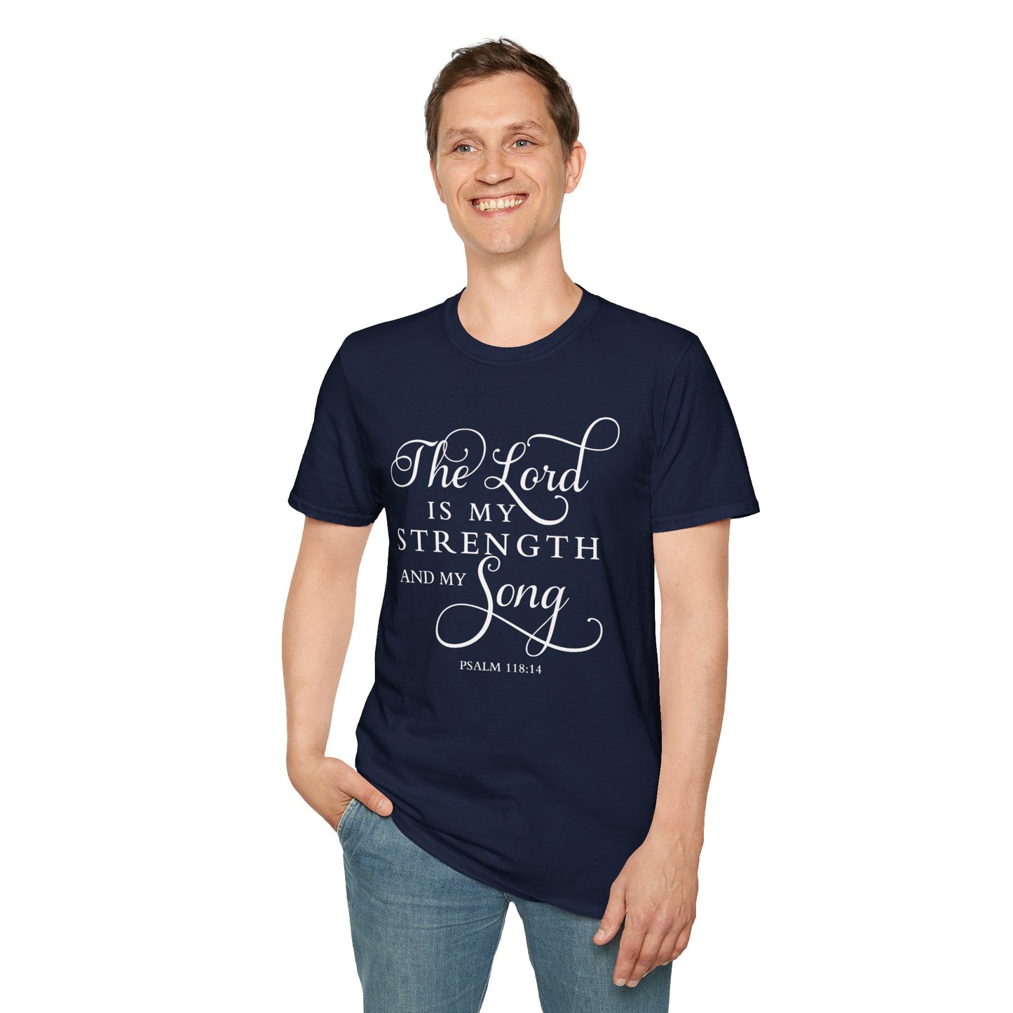 The Lord is My Strength Unisex Softstyle T-Shirt