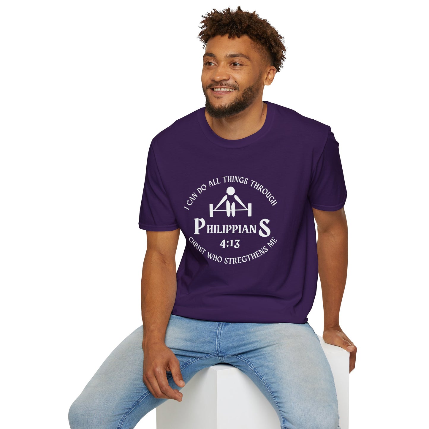 PHIL 4:13 Unisex Softstyle T-Shirt