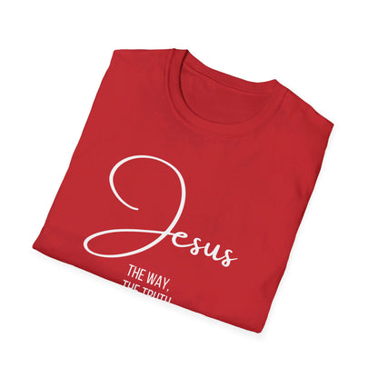 JOHN 14:6 Unisex Softstyle T-Shirt