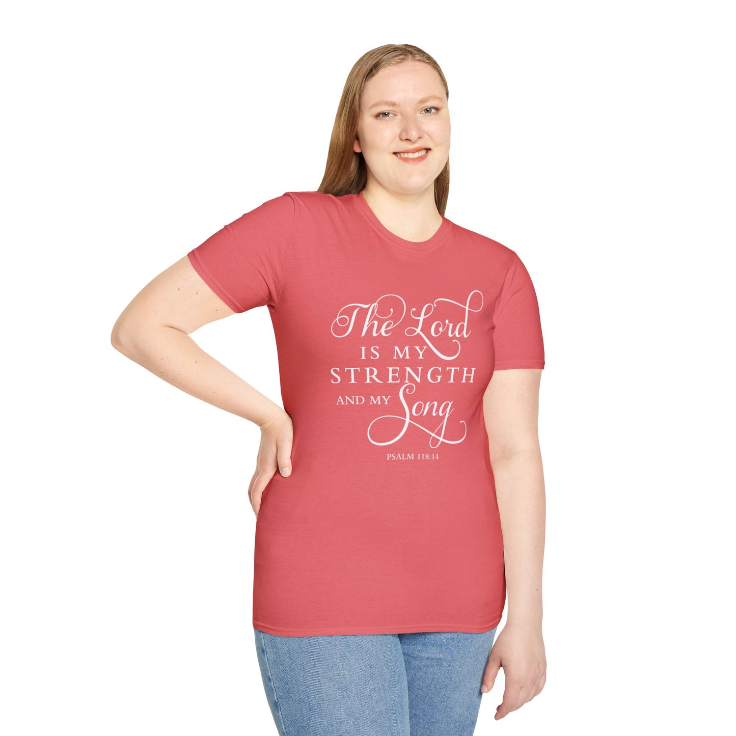The Lord is My Strength Unisex Softstyle T-Shirt
