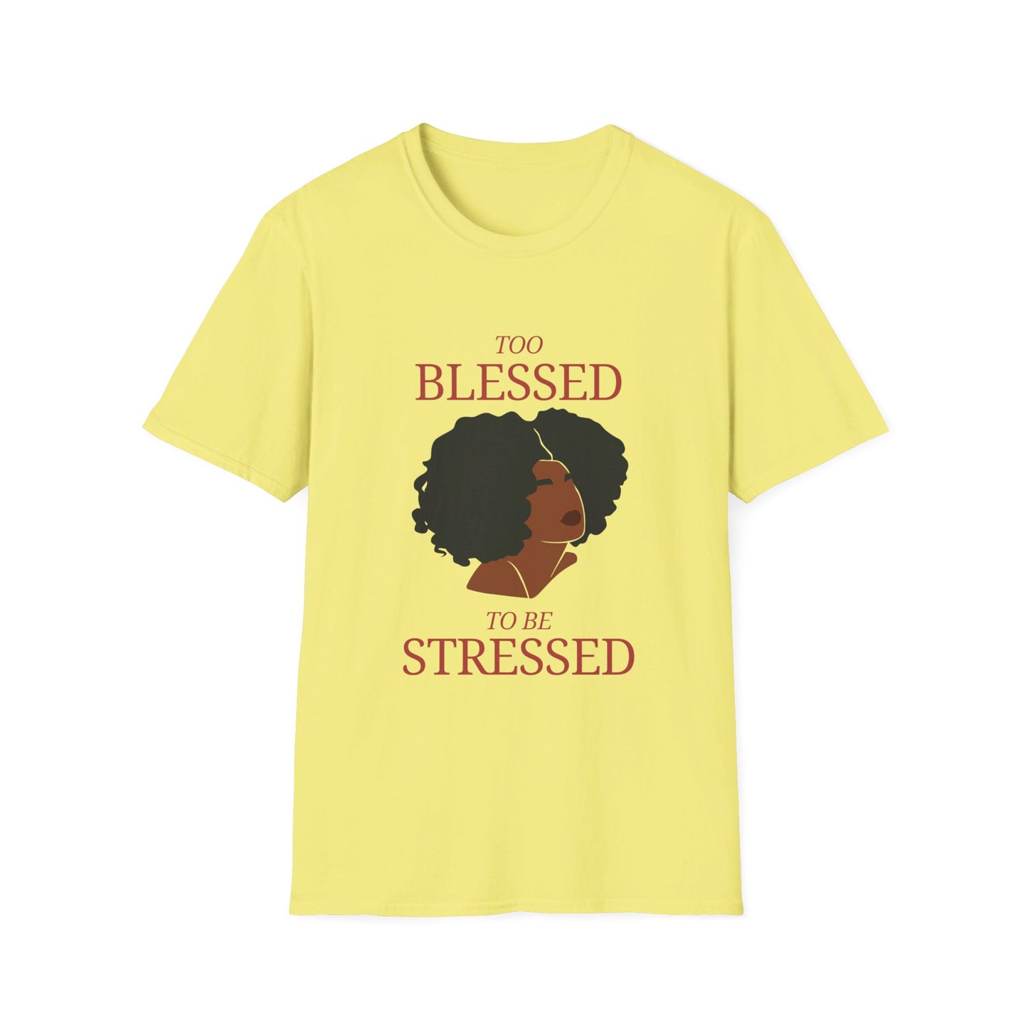 Too Blessed Softstyle T-Shirt