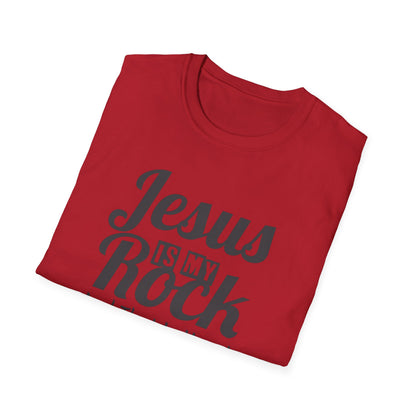 Jesus My Rock Unisex Softstyle T-Shirt