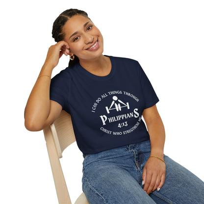 PHIL 4:13 Unisex Softstyle T-Shirt