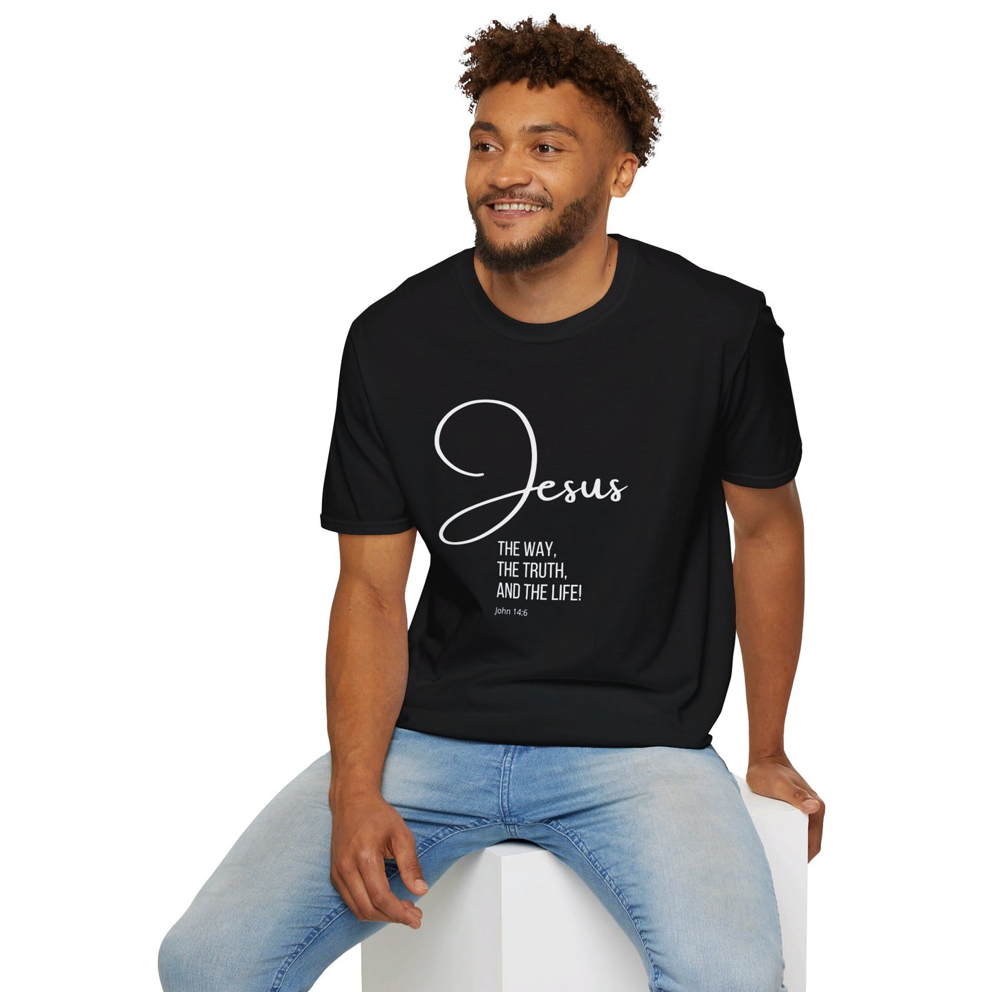 JOHN 14:6 Unisex Softstyle T-Shirt