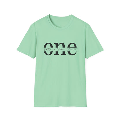 One Unisex Softstyle T-Shirt