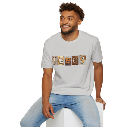 Jesus Block Unisex Softstyle T-Shirt