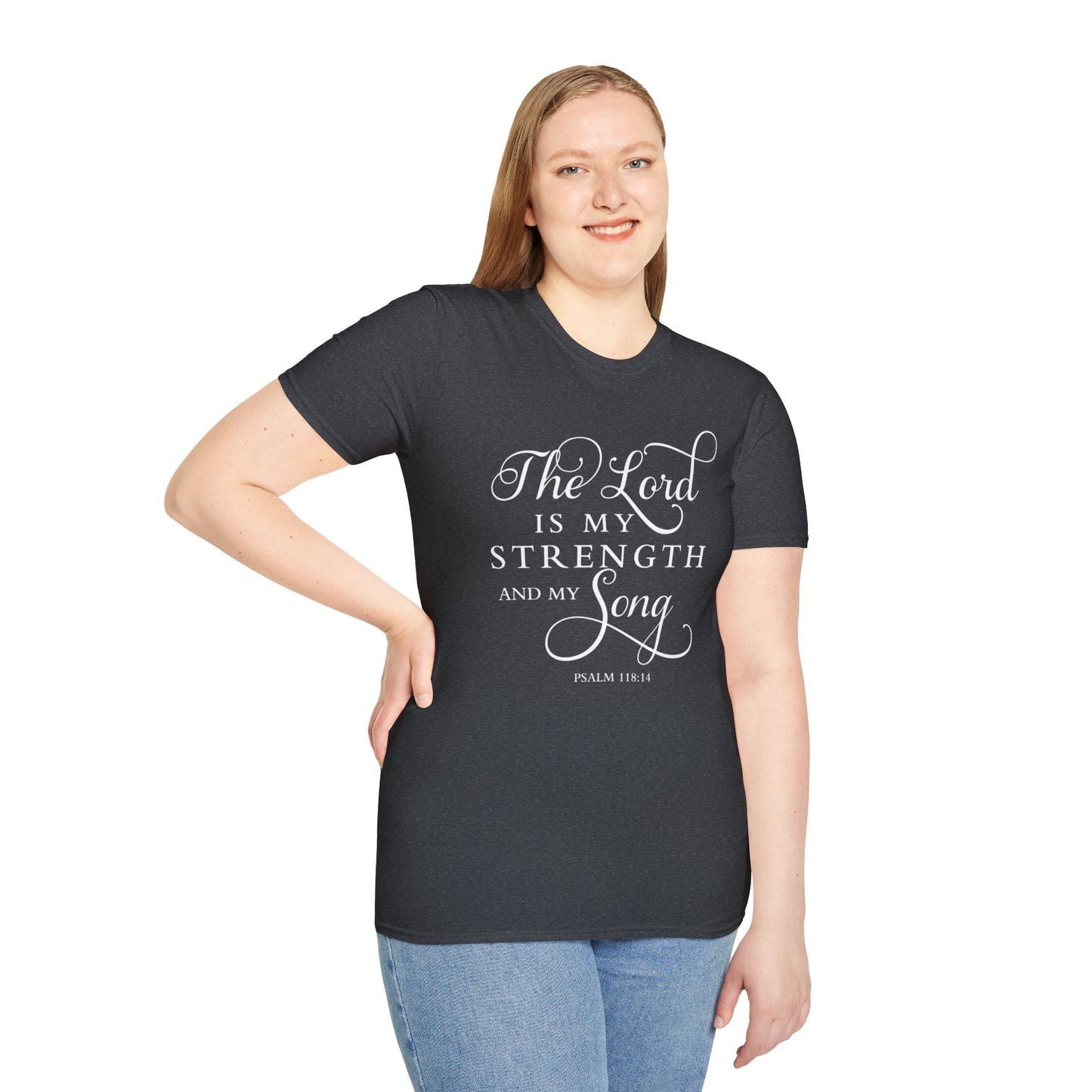 The Lord is My Strength Unisex Softstyle T-Shirt
