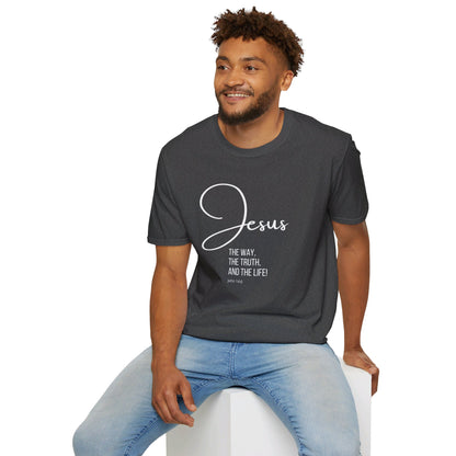 JOHN 14:6 Unisex Softstyle T-Shirt
