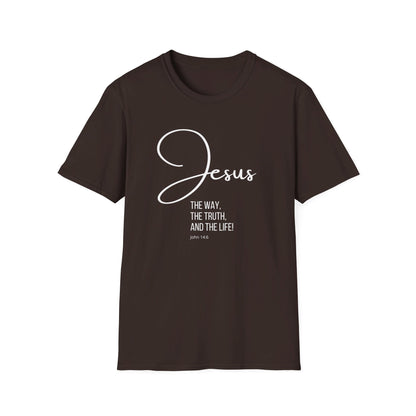 JOHN 14:6 Unisex Softstyle T-Shirt