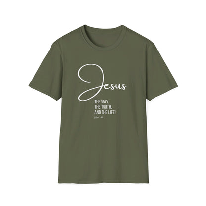 JOHN 14:6 Unisex Softstyle T-Shirt