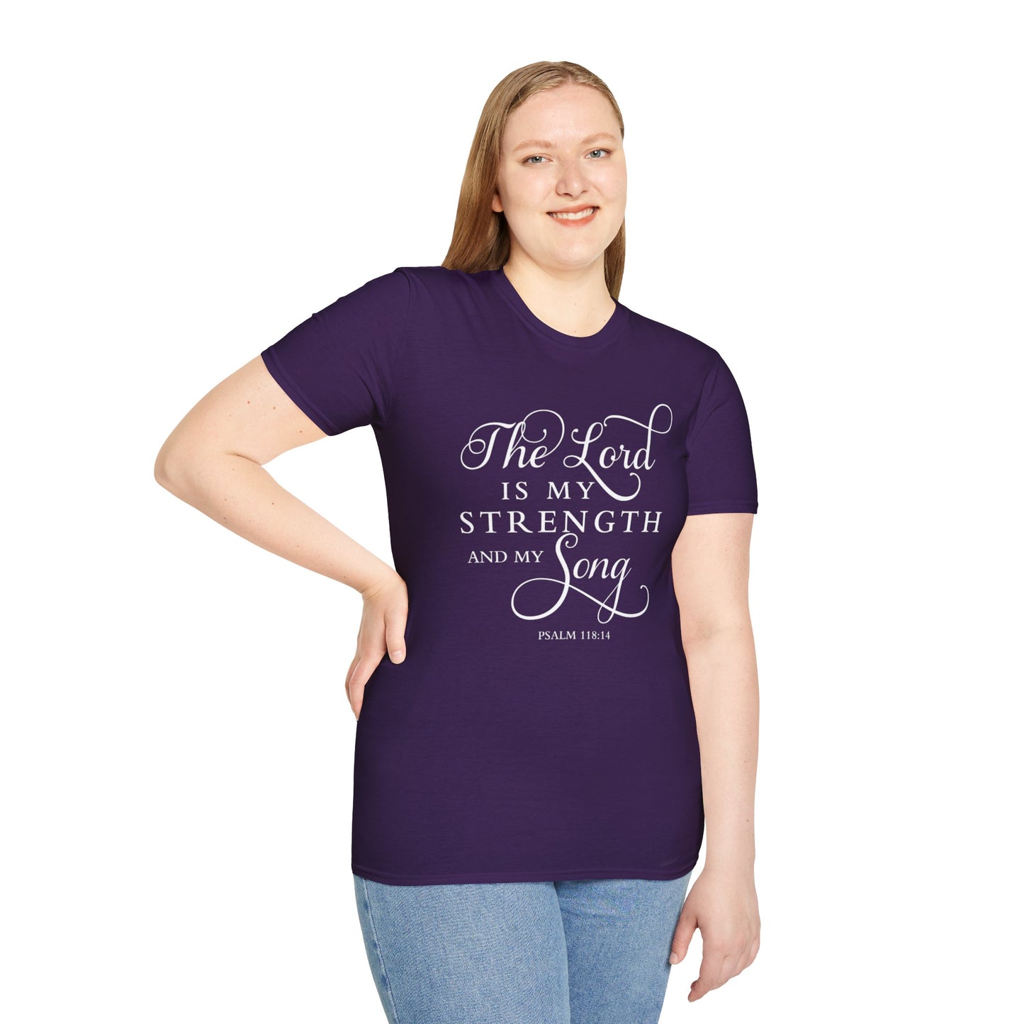 The Lord is My Strength Unisex Softstyle T-Shirt