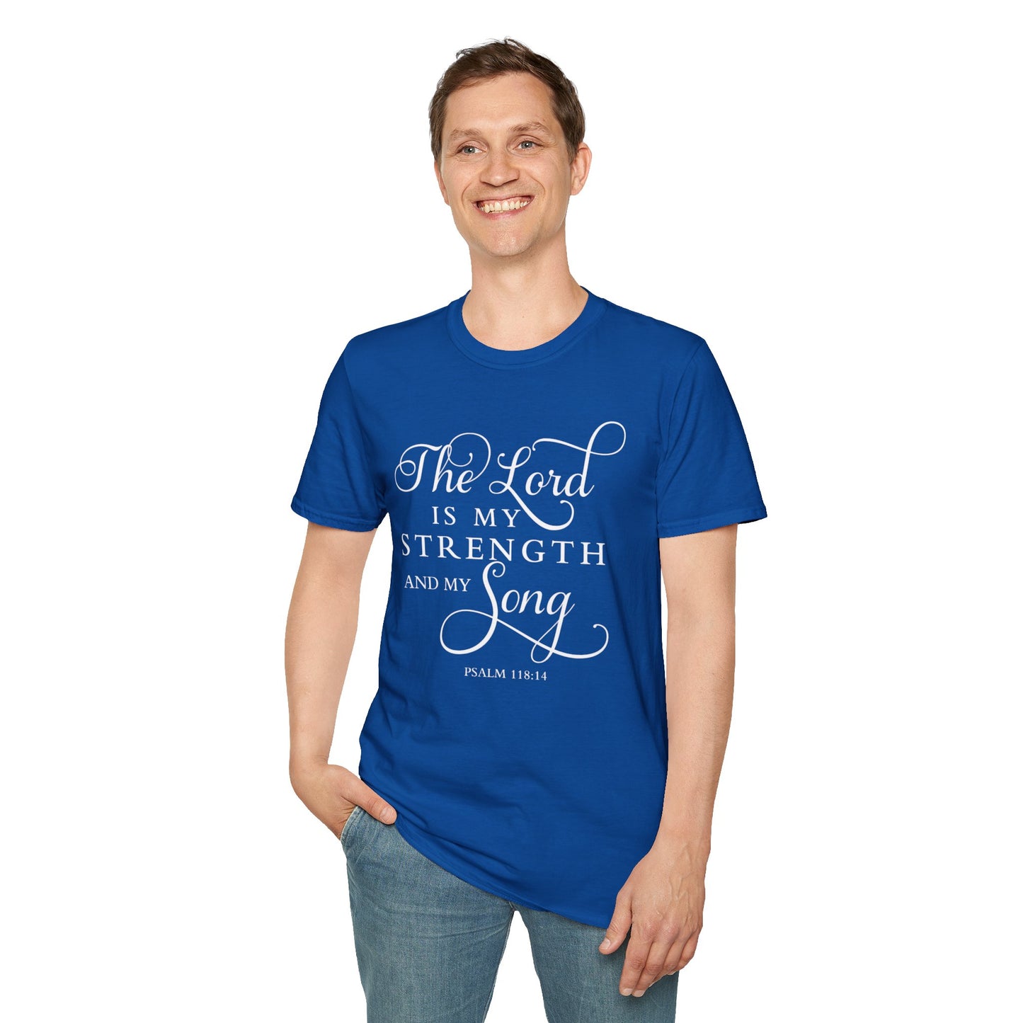 The Lord is My Strength Unisex Softstyle T-Shirt