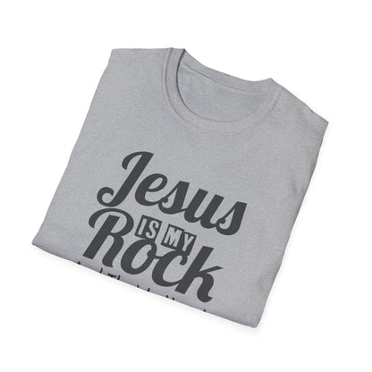 Jesus My Rock Unisex Softstyle T-Shirt