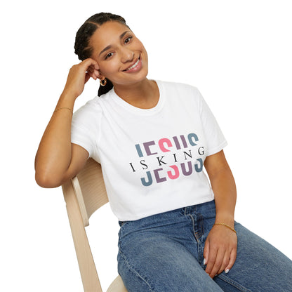 Jesus is King Unisex Softstyle T-Shirt