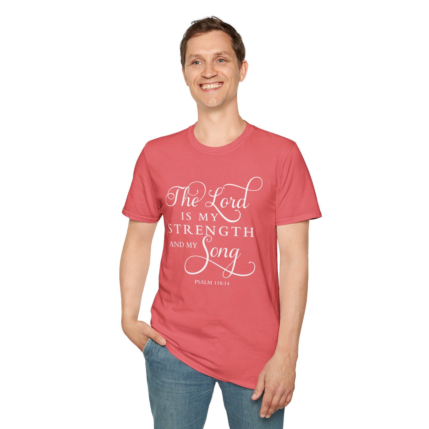 The Lord is My Strength Unisex Softstyle T-Shirt