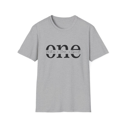 One Unisex Softstyle T-Shirt