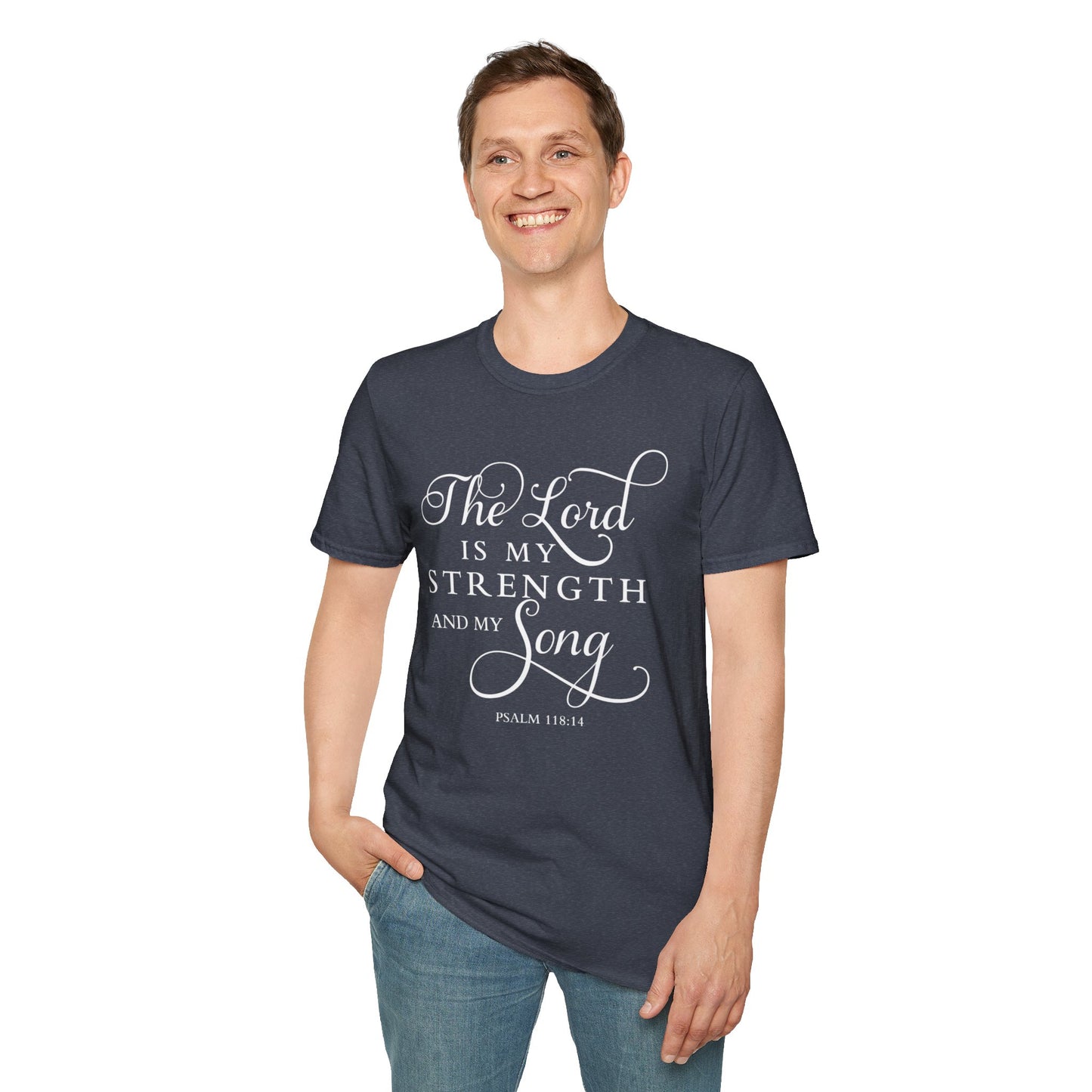 The Lord is My Strength Unisex Softstyle T-Shirt