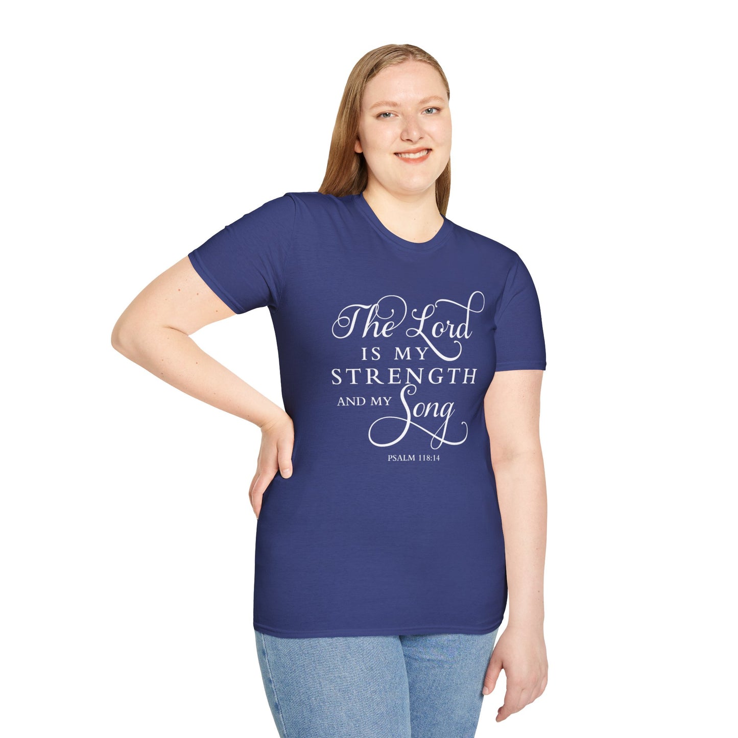The Lord is My Strength Unisex Softstyle T-Shirt