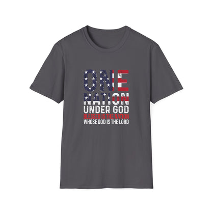 Unisex Blessed is the Nation Softstyle T-Shirt