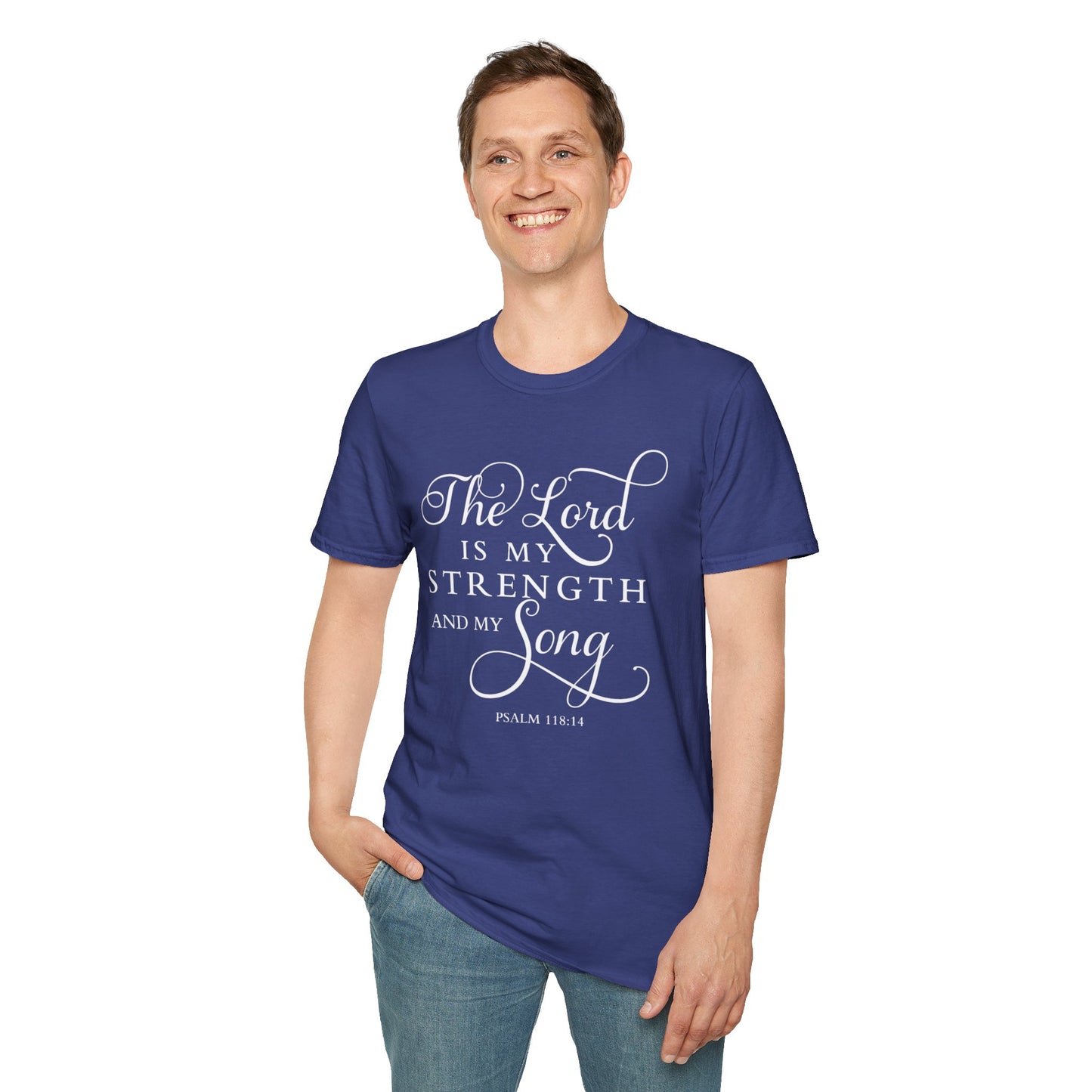 The Lord is My Strength Unisex Softstyle T-Shirt
