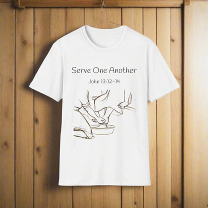 John 13:12-14 Unisex Softstyle T-Shirt