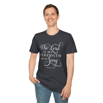 The Lord is My Strength Unisex Softstyle T-Shirt